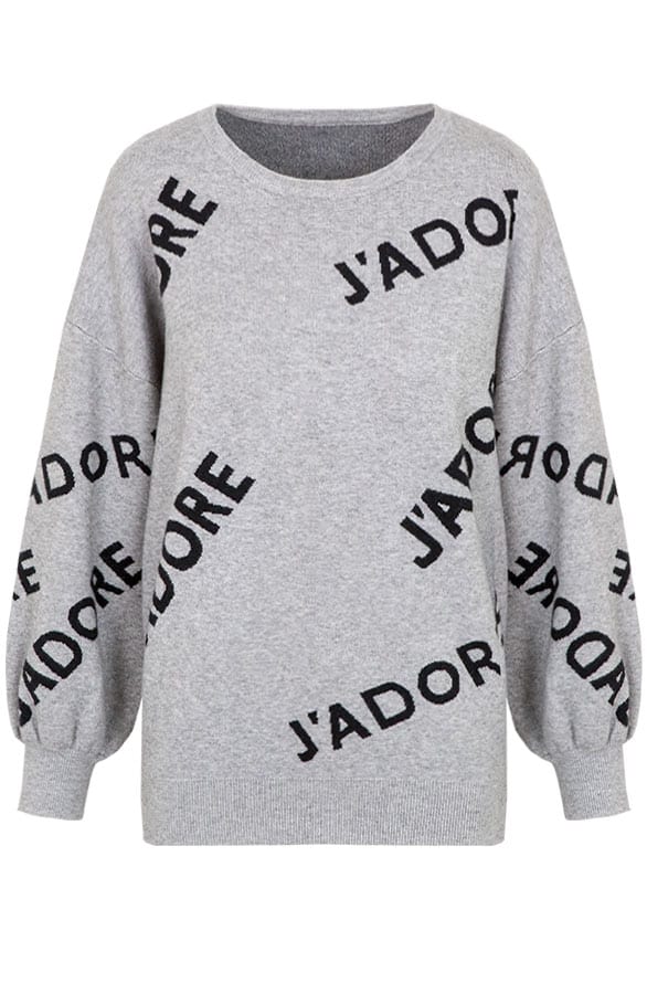 J Adore Trui Grijs – shoparchief, foto 1