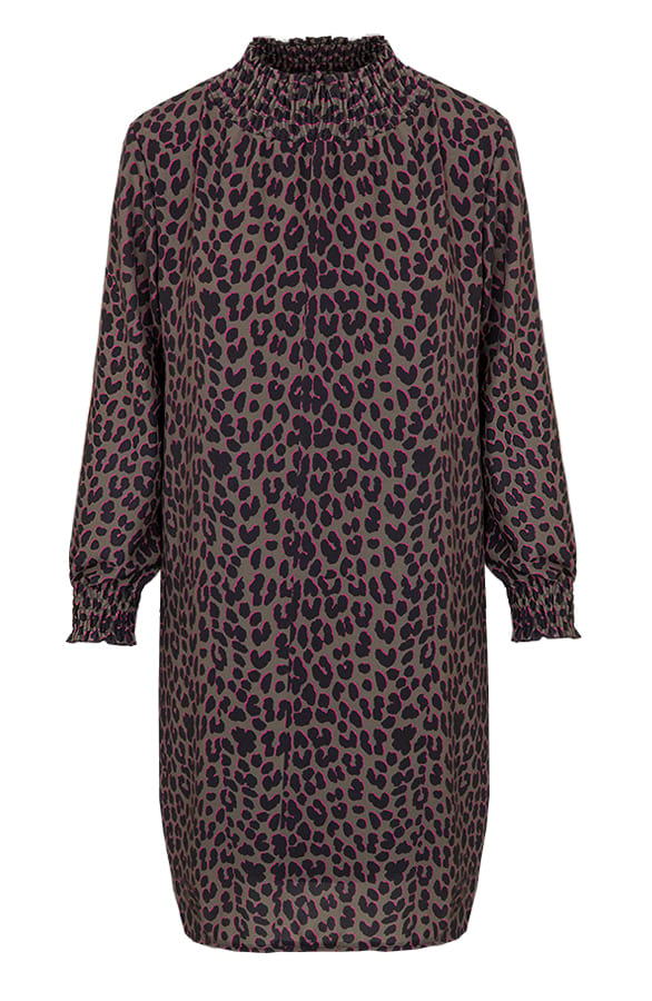Leopard Col Tuniek Legergroen – shoparchief, foto 1