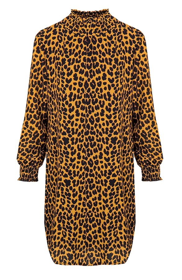 Leopard Col Tuniek Okergeel – shoparchief, foto 1