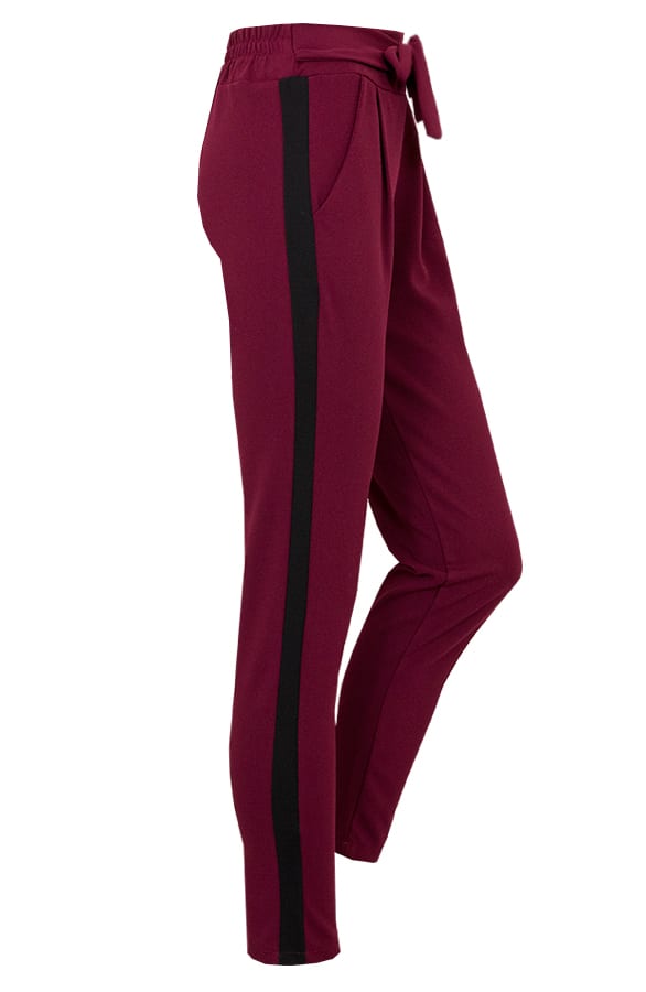 Strik Broek Bies Bordeaux – shoparchief, foto 1
