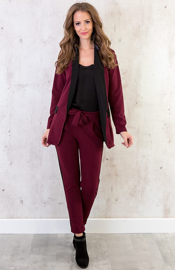Wanted Blazer Bordeaux – shoparchief, foto 2