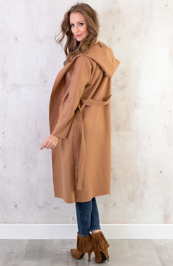 Wanted Coat Long Camel – shoparchief, foto 4