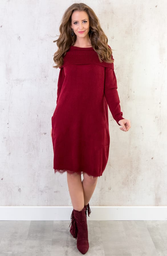 Comfy Coltrui Lang Bordeaux – shoparchief, foto 2