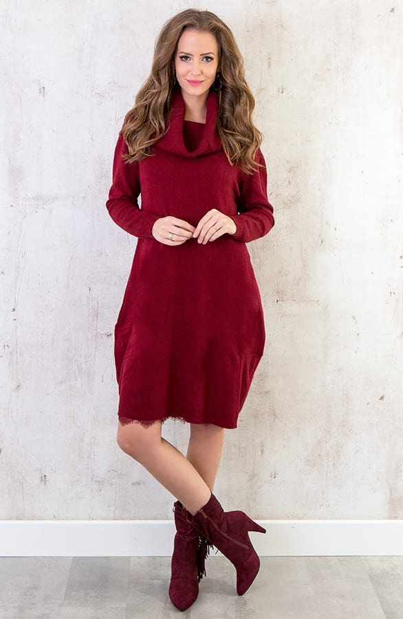 Comfy Coltrui Lang Bordeaux – shoparchief, foto 5