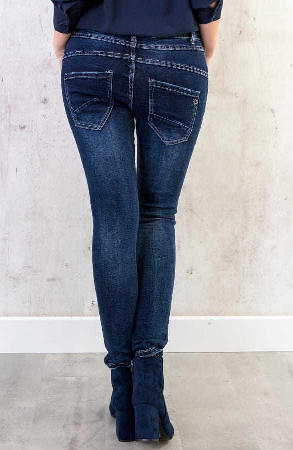 Chino Jeans Donker Blauw – shoparchief, foto 4