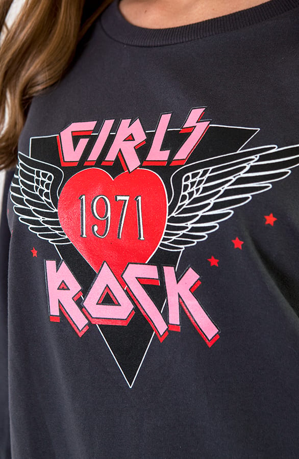 Girls Rock Sweater Antraciet – shoparchief, foto 6