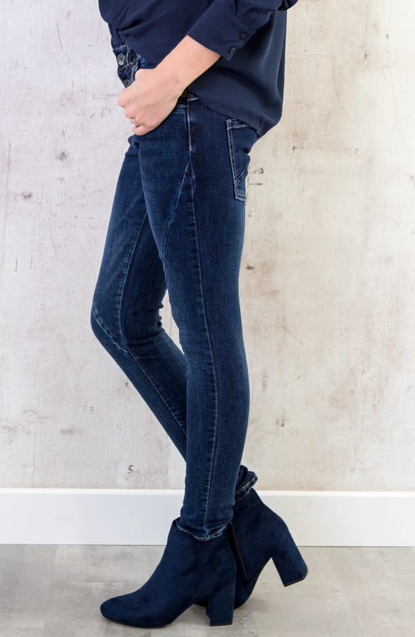 Chino Jeans Donker Blauw – shoparchief, foto 3