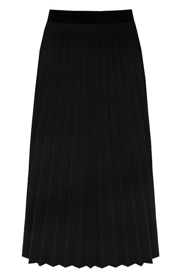 Plisse Rok Zwart – shoparchief, foto 1