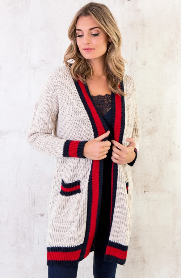 Tricolore Vest Beige – shoparchief, foto 3