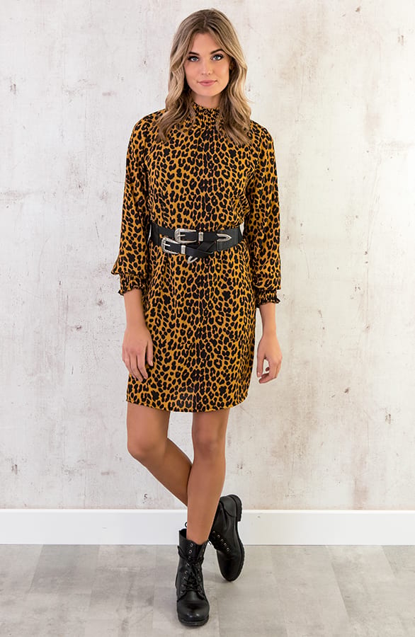 Leopard Col Tuniek Okergeel – shoparchief, foto 2