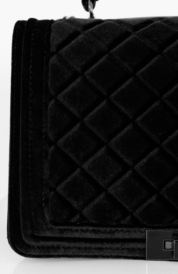 Tas Fluweel Zwart – shoparchief, foto 3