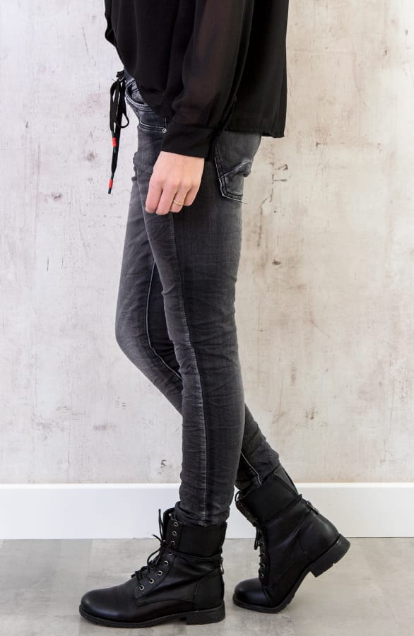 Jogging Spijkerbroek Grijs – shoparchief, foto 4