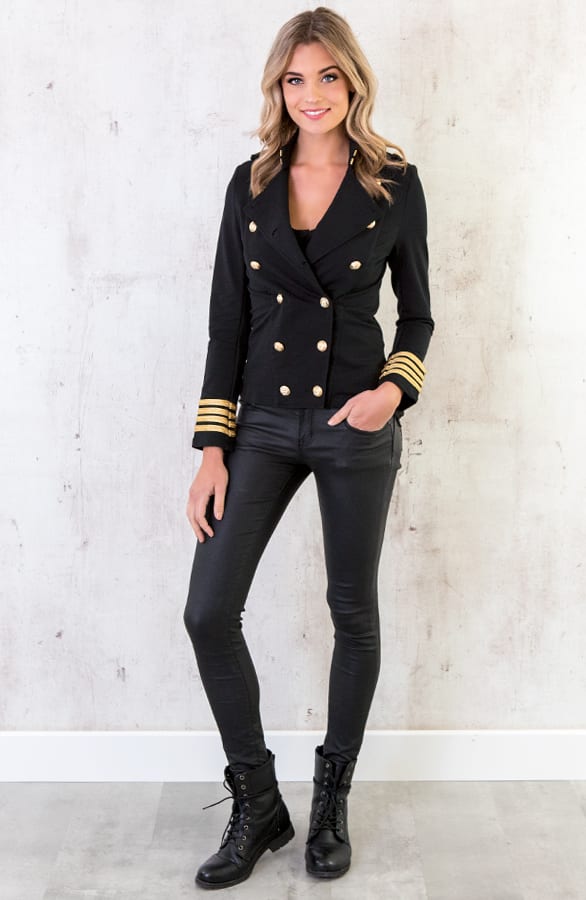 Marant Button Blazer Zwart – shoparchief, foto 6