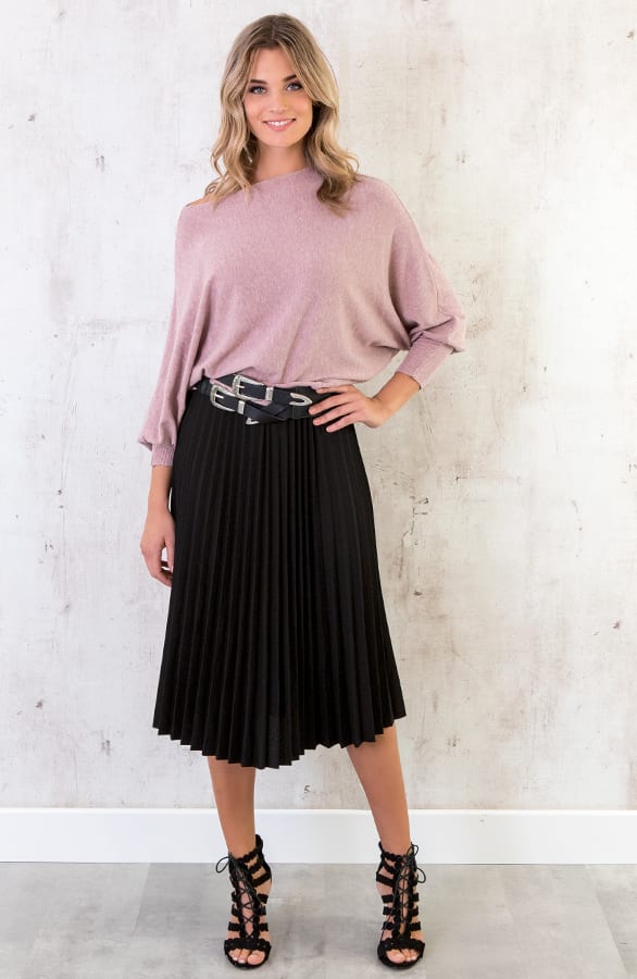 Plisse Rok Zwart – shoparchief, foto 4