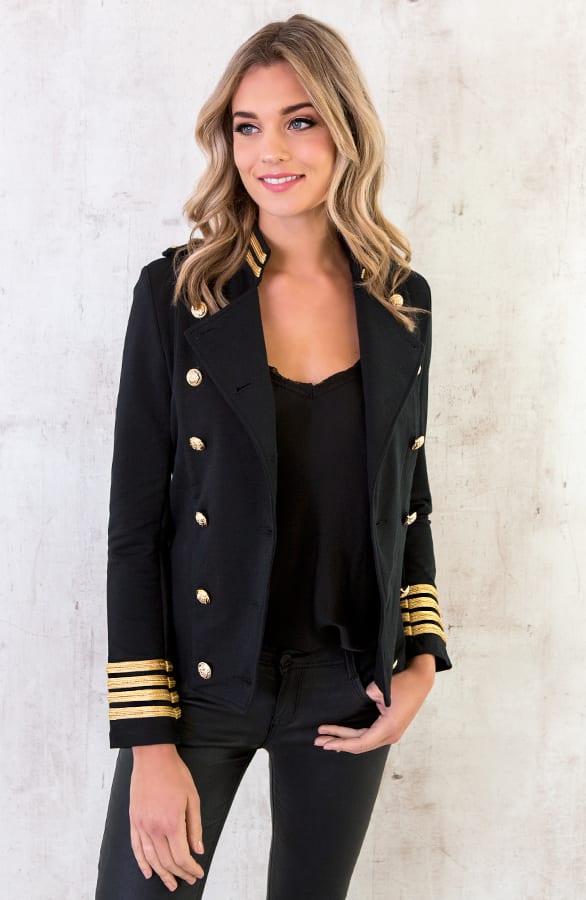 Marant Button Blazer Zwart – shoparchief, foto 2