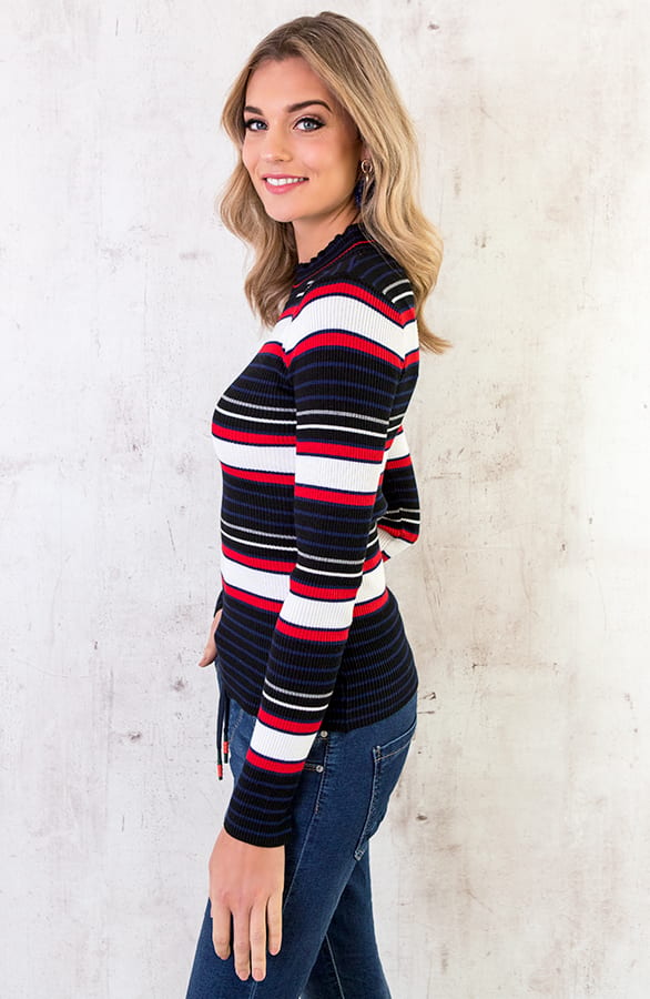 Gestreepte Stretch Trui – shoparchief, foto 7