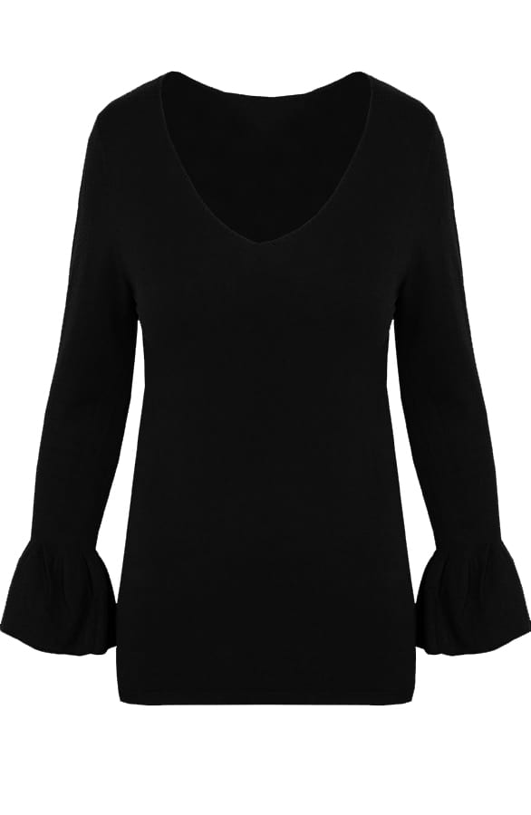 Flared Top Zwart – shoparchief, foto 1
