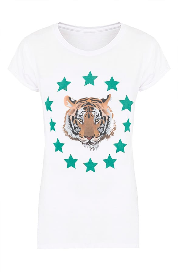 Tiger Star Top Groen – shoparchief, foto 1