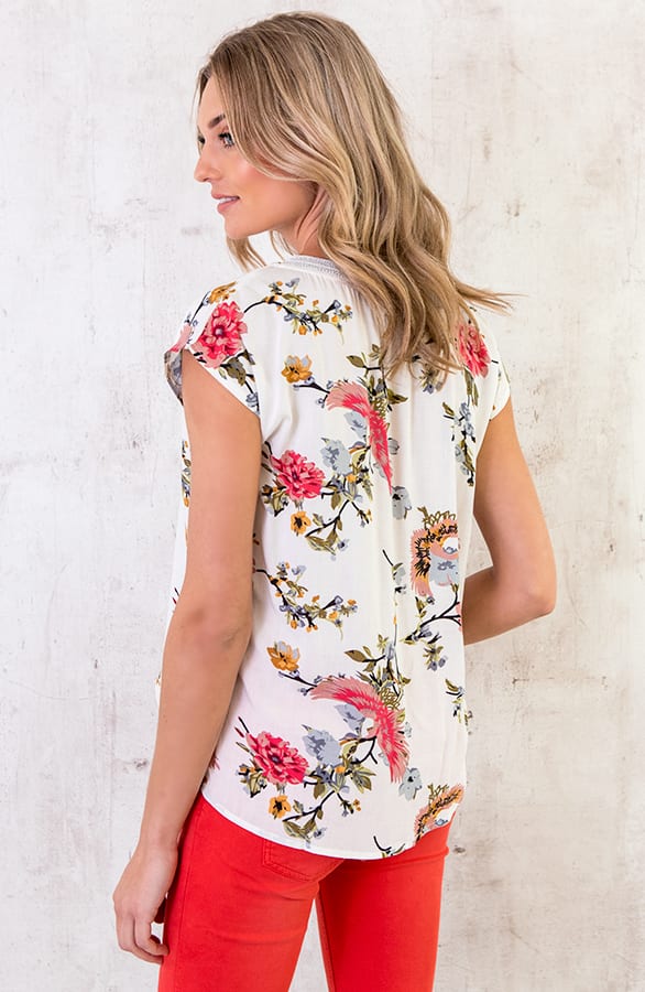 Bloemen V Top Creme – shoparchief, foto 4