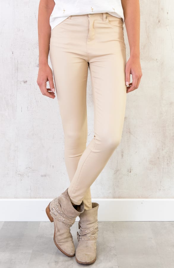 Coating Jeans Soft Beige – shoparchief, foto 2