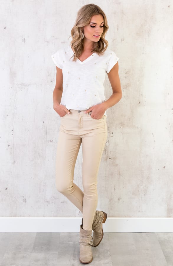 Flamingo Top V Creme – shoparchief, foto 4