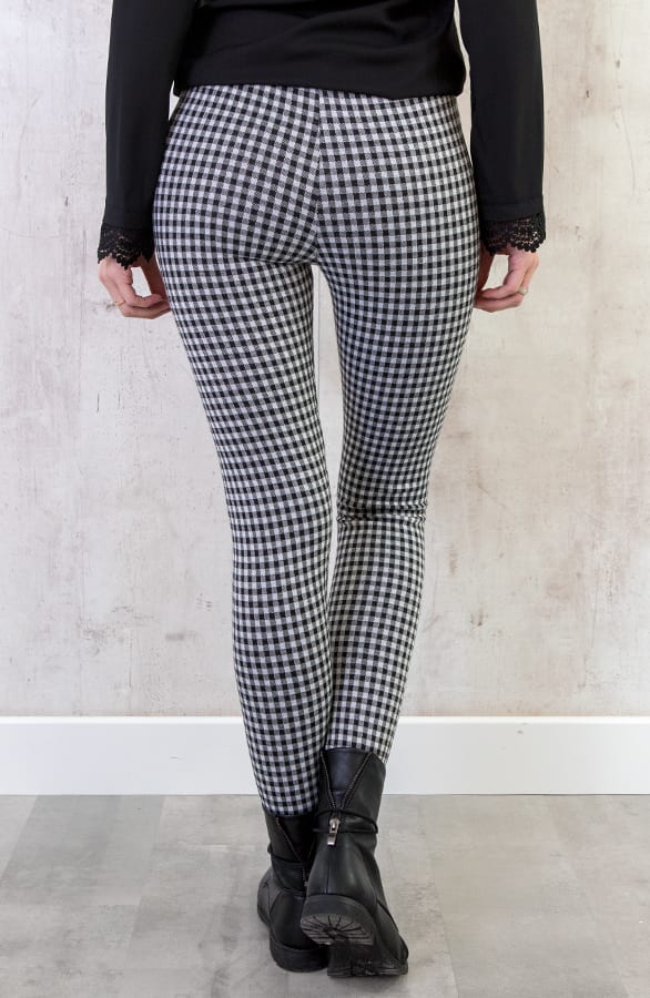 Karierte Stretch Tregging, Shoparchiv, Foto 3