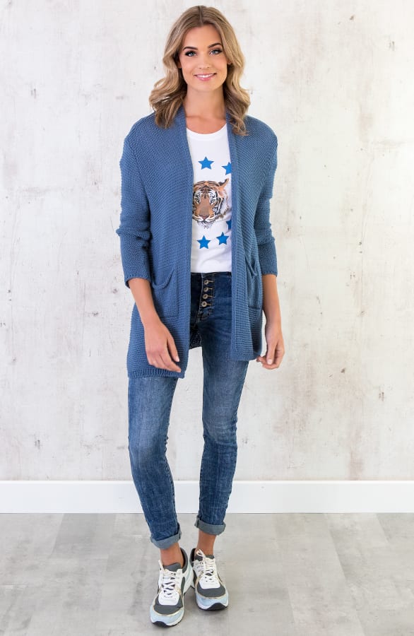 Tiger Star Top Blauw – shoparchief, foto 6