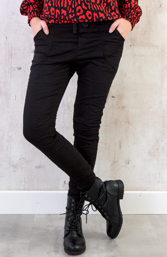 Jogging Jeans Zwart – shoparchief, foto 2