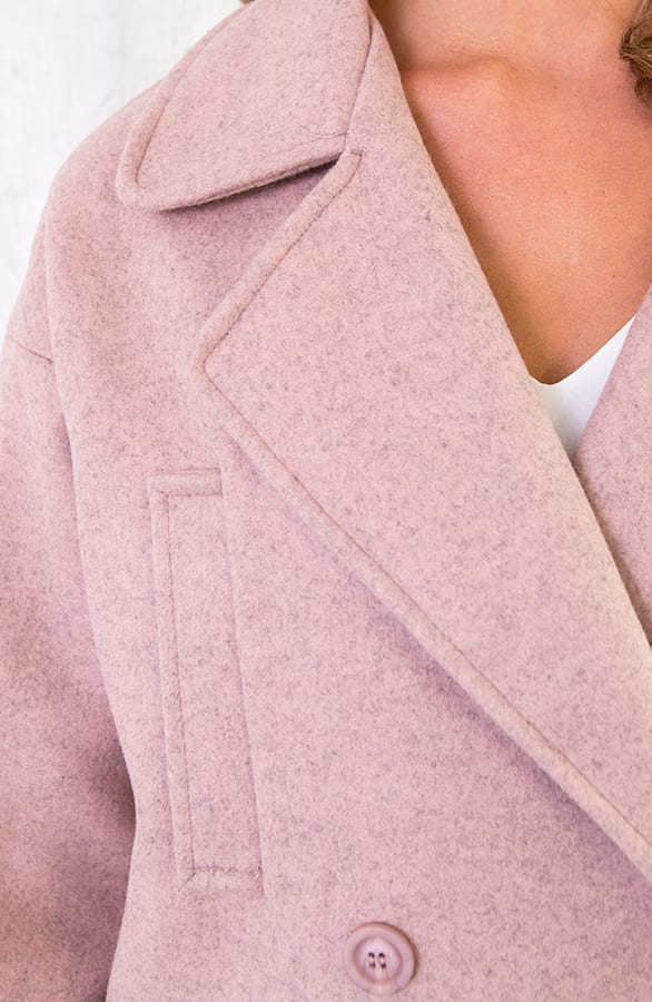 Oversized Jas Oud Roze – shoparchief, foto 6