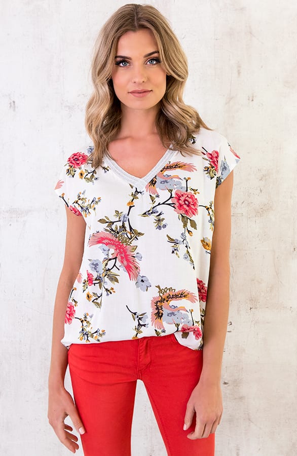Bloemen V Top Creme – shoparchief, foto 6