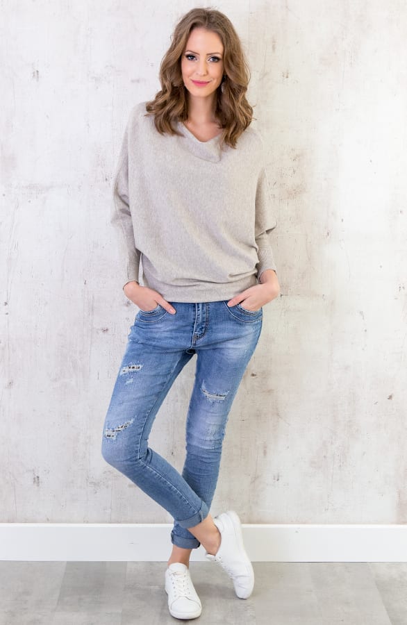 Damaged Leopard Jeans – shoparchief, foto 5