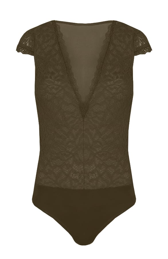 Body See Through Legergroen – shoparchief, foto 1
