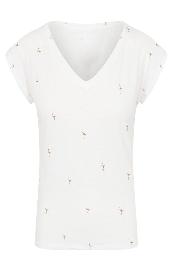 Flamingo Top V Creme – shoparchief, foto 1