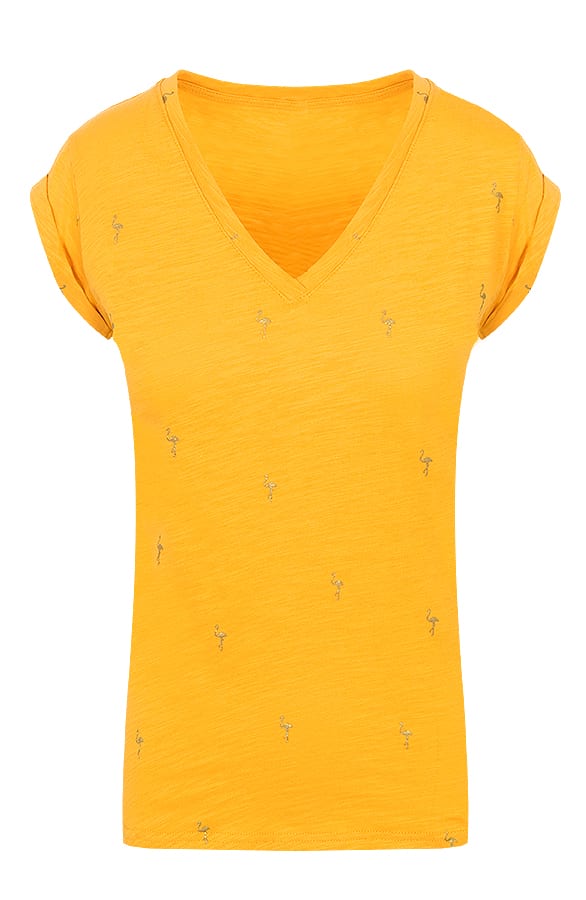Flamingo Top V Okergeel – shoparchief, foto 1