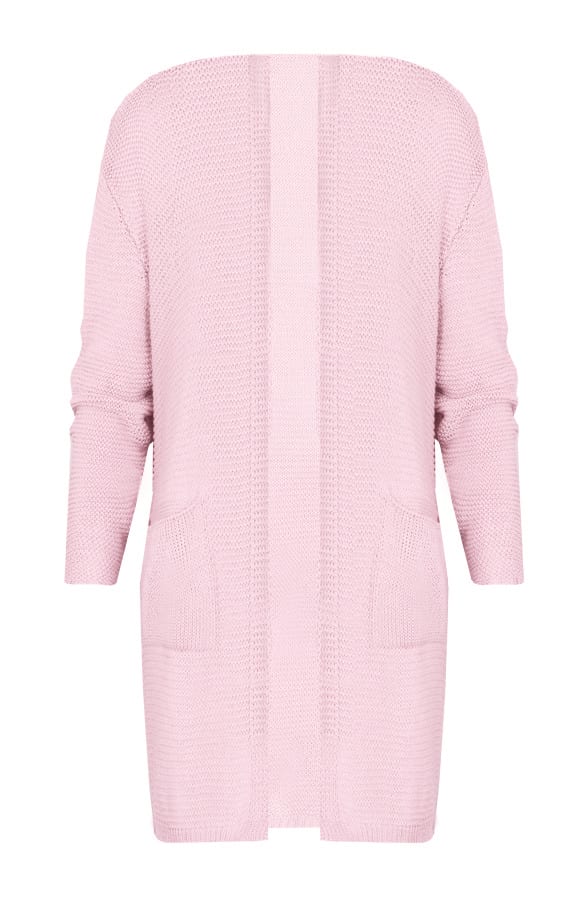 Gehaakt Pocket Vest Roze – shoparchief, foto 1