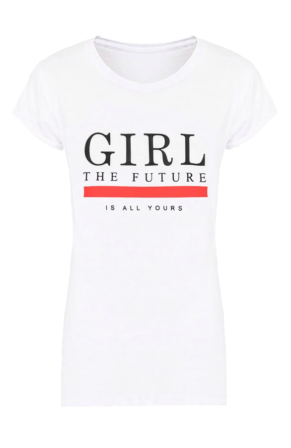 Girl Future Top Wit – shoparchief, foto 1
