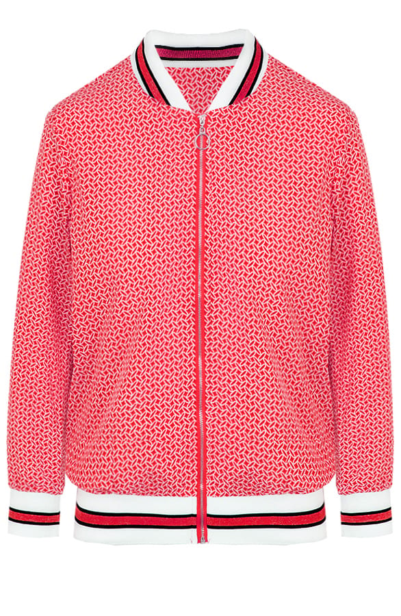 Print Bomber Jasje Rood – shoparchief, foto 1