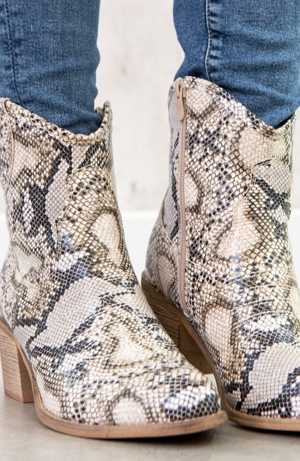 Cowboy Boots Schlangenprint, Shoparchiv, Foto 5