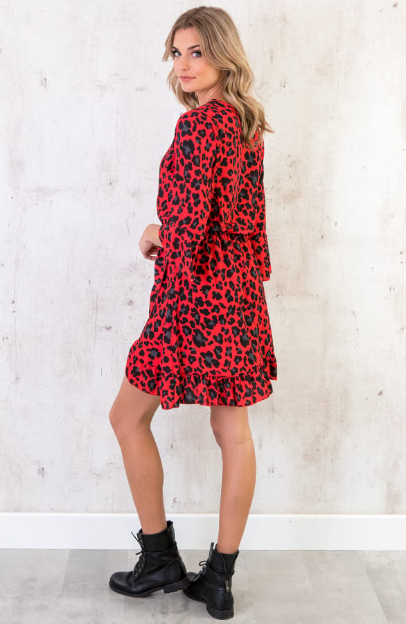 Panter V Jurk Rood – shoparchief, foto 3