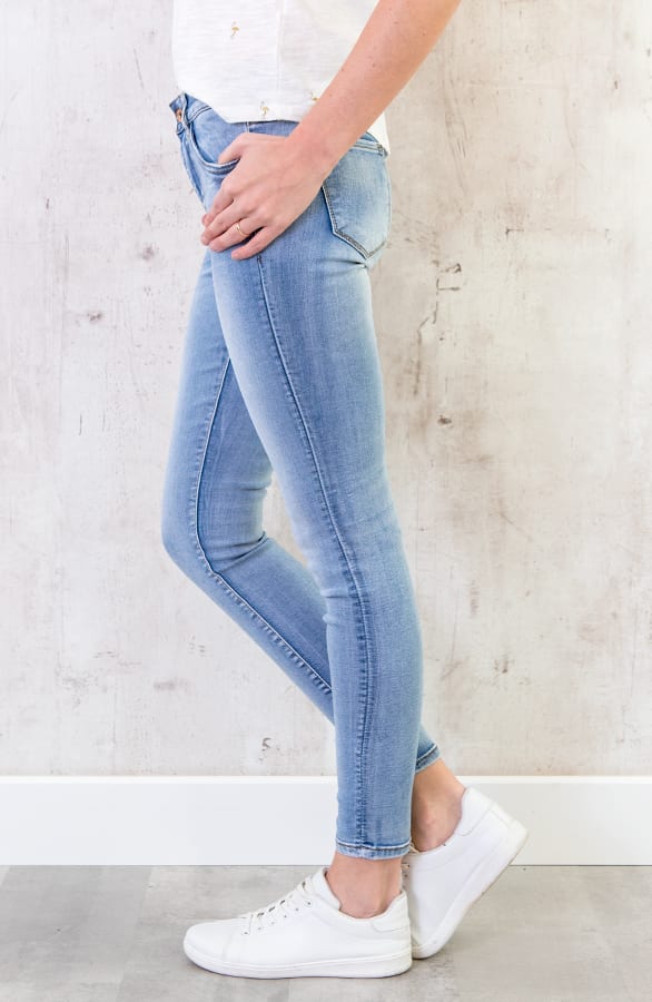 Skinny Jeans Lichtblauw – shoparchief, foto 3