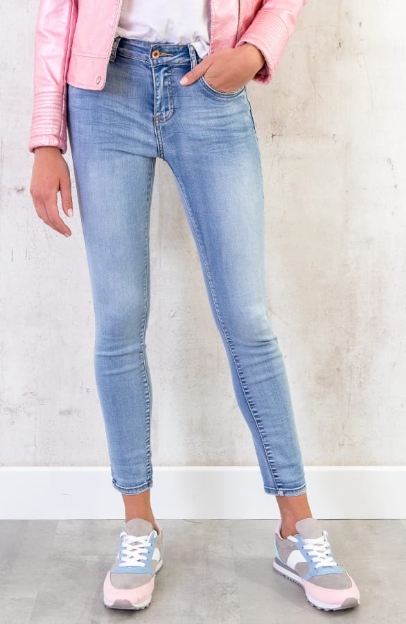 Skinny Jeans Lichtblauw – shoparchief, foto 7