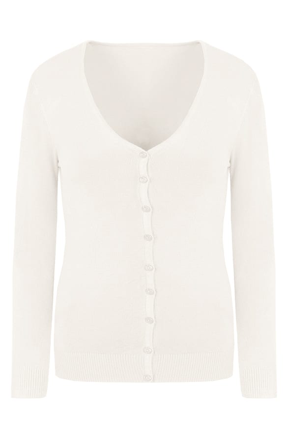 Basic Vest Creme – shoparchief, foto 1