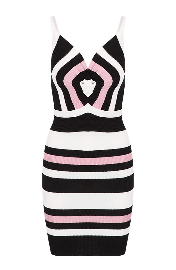 Gestreepte Jurk Met Stretch – shoparchief, foto 1