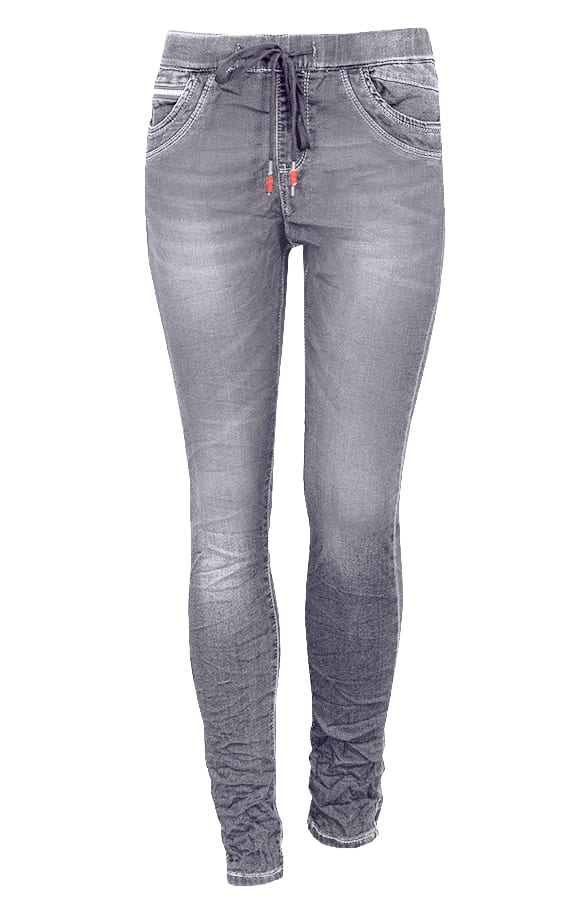 Jogging Spijkerbroek Lichtgrijs – shoparchief, foto 1
