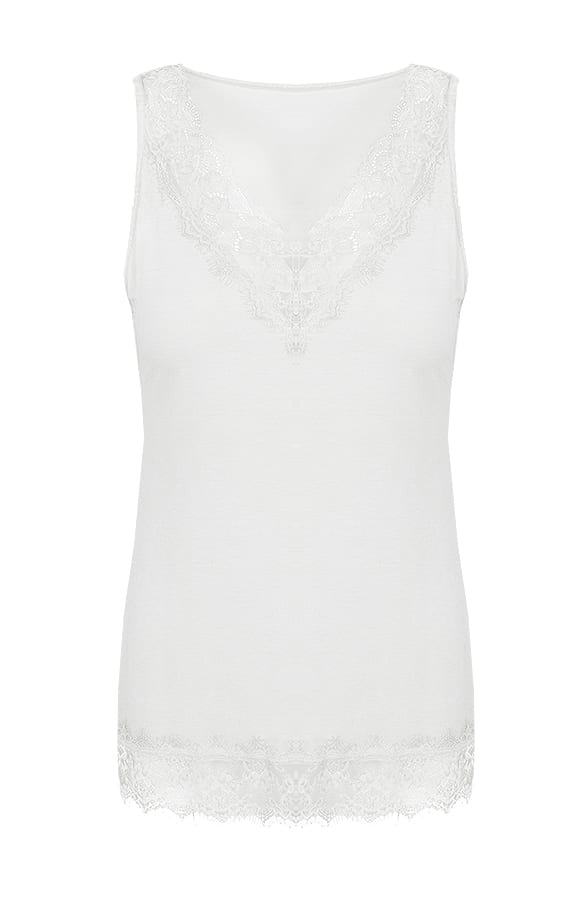Kanten Basic Top Wit – shoparchief, foto 1