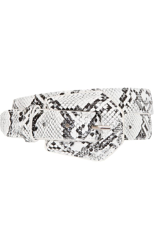 Riem Slangenprint Creme – shoparchief, foto 1