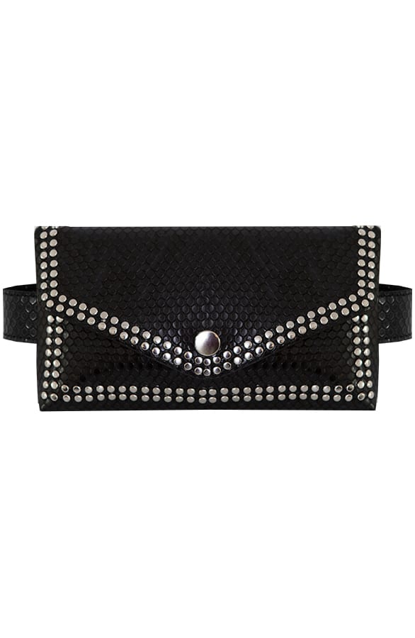 Bumbag Studs Zwart – shoparchief, foto 1