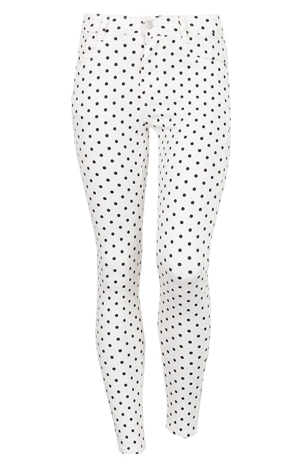 Punkte Skinny Jeans Weiß, Shoparchiv, Foto 1