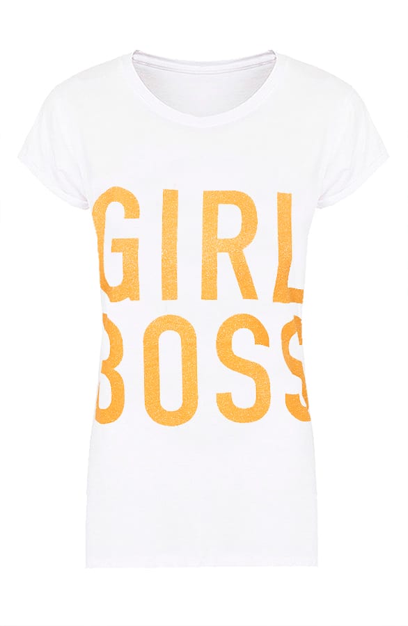 Top Girl Boss Okergeel – shoparchief, foto 1