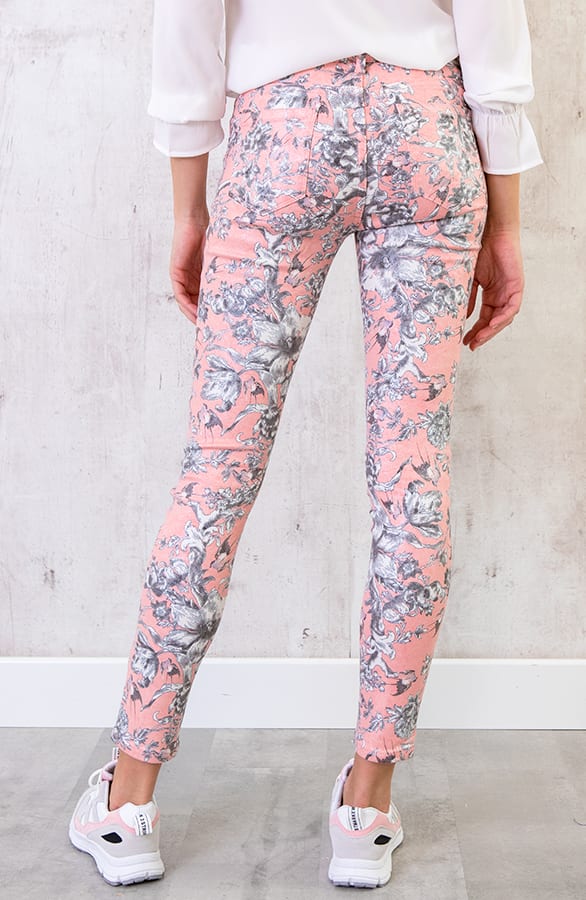 Skinny Jeans Blumen, Shoparchiv, Foto 4